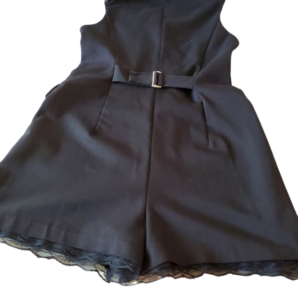 Zara Basic Collection Black Double-Breasted Jumps… - image 2